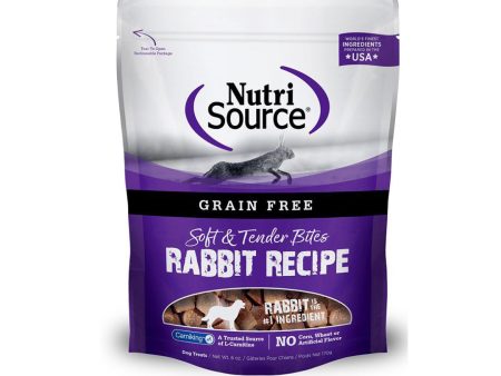 Nutrisource Dog Grain Free Treat Rabbit 6oz. Fashion