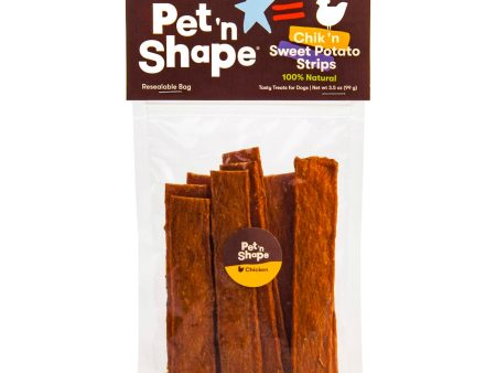 Pet  N Shape Chik  n Sweet Potato Strips Dog Treat 1ea 3.5 oz Cheap