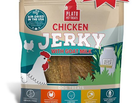 Plato Dog Jerky Chicken With Goat S Milk 7oz. Sale