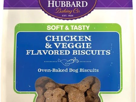 Omh Mini Soft Tasty Chicken Veggies 8oz.  Chewy Biscuits For Discount