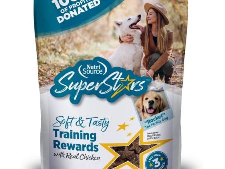 Nutrisource Dog Superstar Treat Chicken 16oz. Hot on Sale