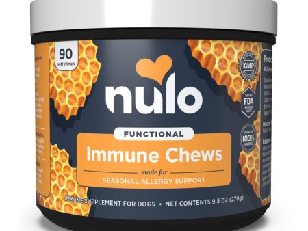 Nulo Functional Immune Soft Chew Supplements for Dogs 1ea 9.5 oz on Sale