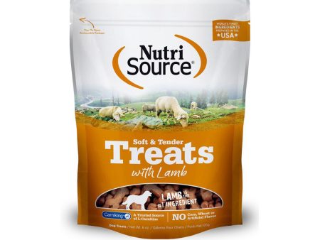 Nutrisource Dog Soft Tender Treat Lamb 14oz. Hot on Sale