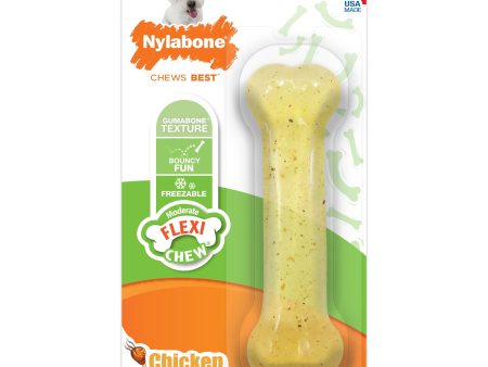 Nylabone Moderate Chew Chicken Chew Toy Chicken 1ea SMall Regular - Up To 25 Ibs. Online Hot Sale