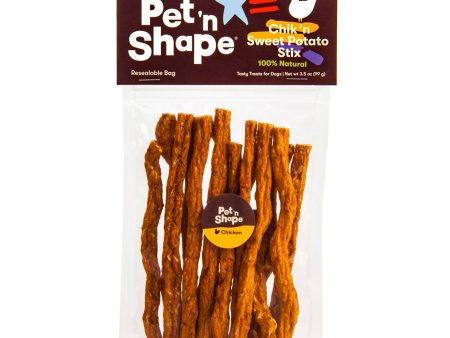 Pet  N Shape Chik  n Sweet Potato Stix Dog Treat 1ea 3.5 oz Supply