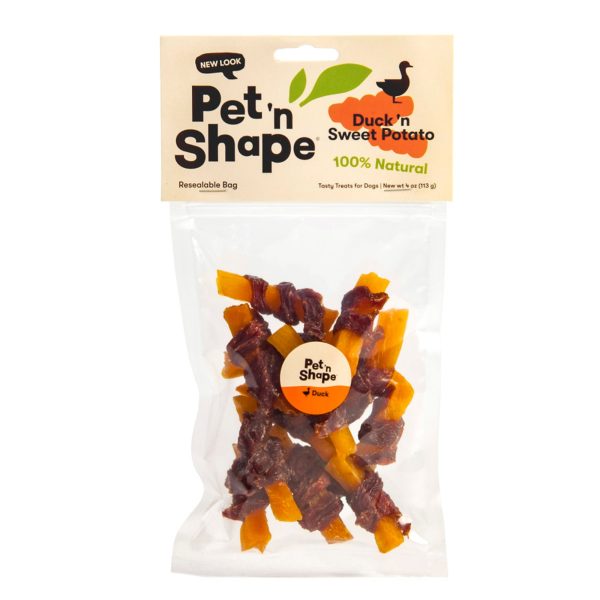 Pet  N Shape Duck  n Sweet Potato Dog Treat 1ea 4 oz Online now