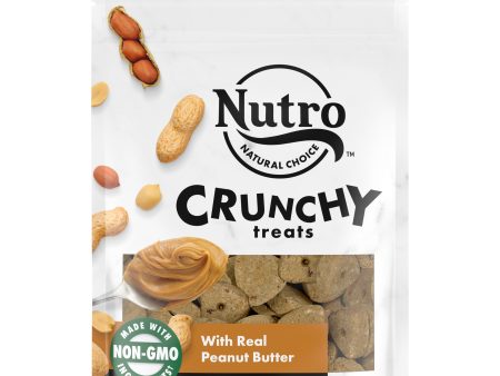 Nutro Products Crunchy Dog Treats Peanut Butter 1ea 10 oz Online