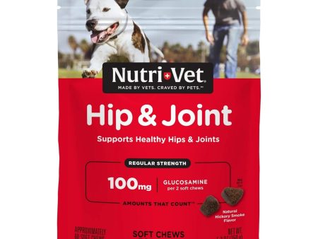 Nutri-Vet Hip & Joint Soft Chews Hickory Smoke 1ea 5.3 oz Online Sale