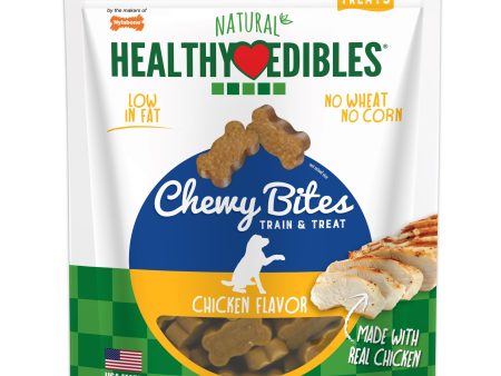 Nylabone Healthy Edibles Chewy Bites Soft Dog Treats Chicken, 6 oz 1 ct Sale