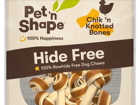 Pet  N Shape Chik n Knotted Bones Hide-Free Dog Treat 1ea 10 ct For Cheap