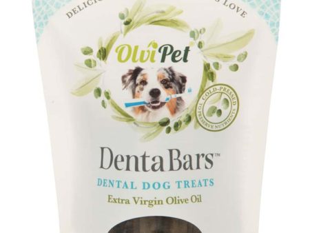 OlviPet Denta Bars Dog Dental Treats 1ea 8 oz For Sale