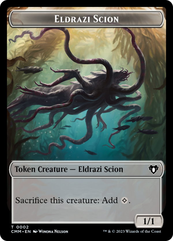 Eldrazi Scion    Spirit (0058) Double-Sided Token [Commander Masters Tokens] on Sale