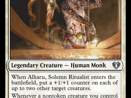 Alharu, Solemn Ritualist [Commander Masters] Discount