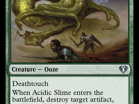 Acidic Slime [Commander Masters] on Sale