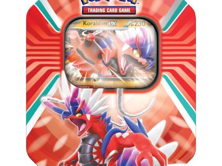 Paldea Legends Tins (Koraidon ex) (International Version) Online Hot Sale