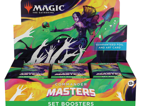 Commander Masters - Set Booster Box Online Hot Sale