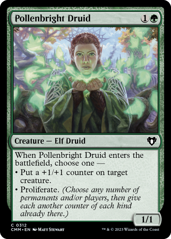 Pollenbright Druid [Commander Masters] Sale