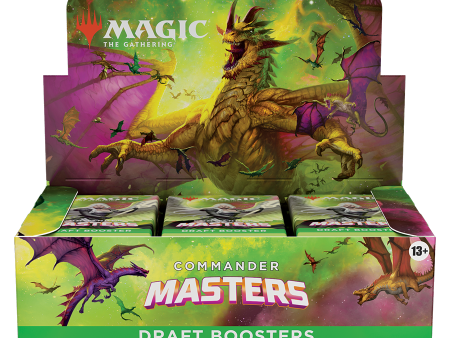 Commander Masters - Draft Booster Box on Sale