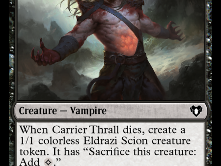 Carrier Thrall [Commander Masters] Online Sale