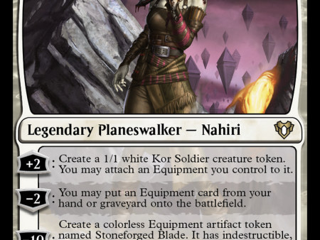 Nahiri, the Lithomancer [Commander Masters] Cheap