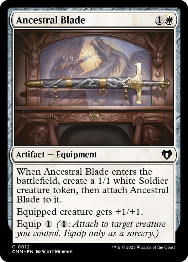 Ancestral Blade [Commander Masters] Discount