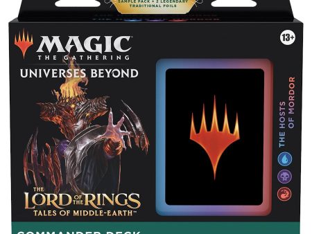 The Lord of the Rings: Tales of Middle-earth - Commander Deck (The Hosts of Mordor) Online Sale