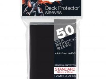 50ct Black Standard Deck Protectors Discount