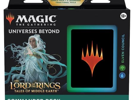 The Lord of the Rings: Tales of Middle-earth - Commander Deck (Elven Council) Online Hot Sale