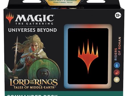 The Lord of the Rings: Tales of Middle-earth - Commander Deck (Riders of Rohan) Hot on Sale