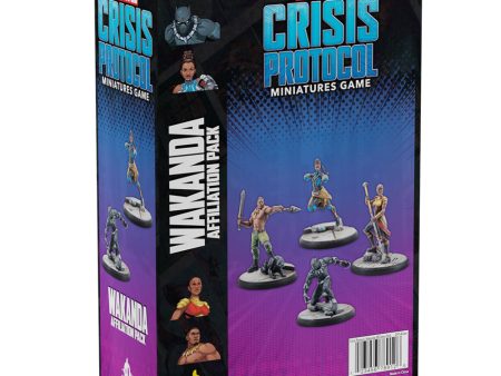 Marvel Crisis Protocol - Wakanda Affiliation Pack Online Sale