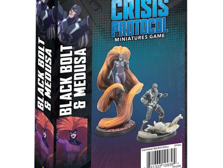 Marvel Crisis Protocol - Black Bolt & Medusa Hot on Sale